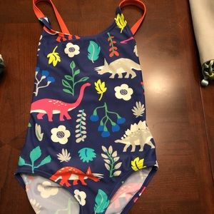 Mini Boden Dino swim suit. VGUC Size 5/6